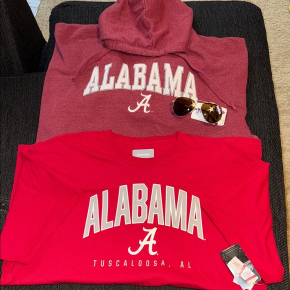 Alabama Sweatshirt and T-Shirt Set - Red - Picture 1 of 14